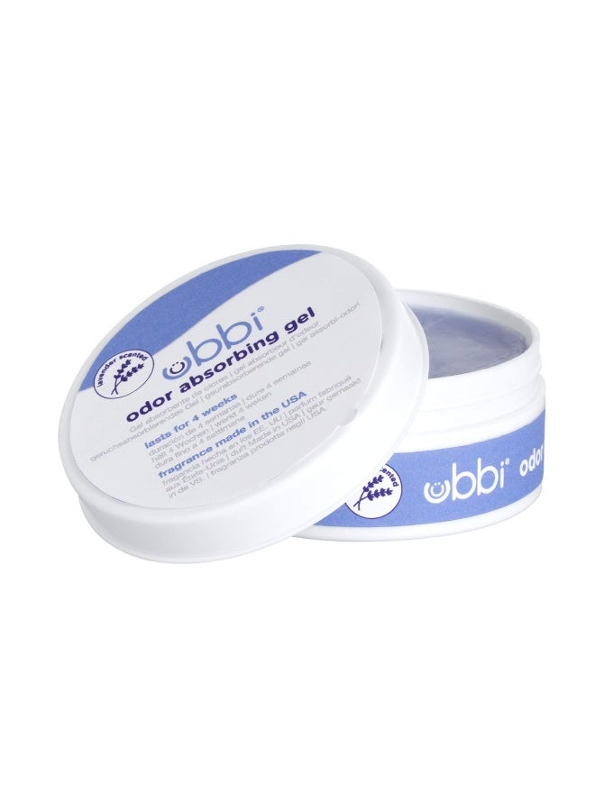 ubbi عبوة قيمة من جل امتصاص الروائح برائحة اللافندر من أوبّي - 3 قطع للتحكم في الروائح لسلة حفاضات الأطفال - Image 4