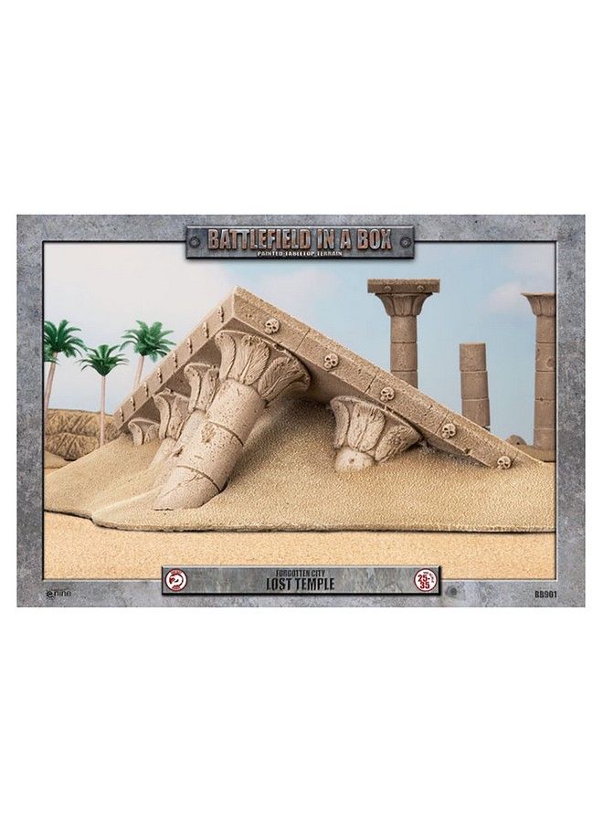 Gale Force Nine Battlefield In A Box: Forgotten City Lost Temple (Bb901) Includes Prepainted Lost Temple 35Mm Terrain Tabletop Ready Scenery Roleplaying Game Terrain Rpg Accessories - Image 2