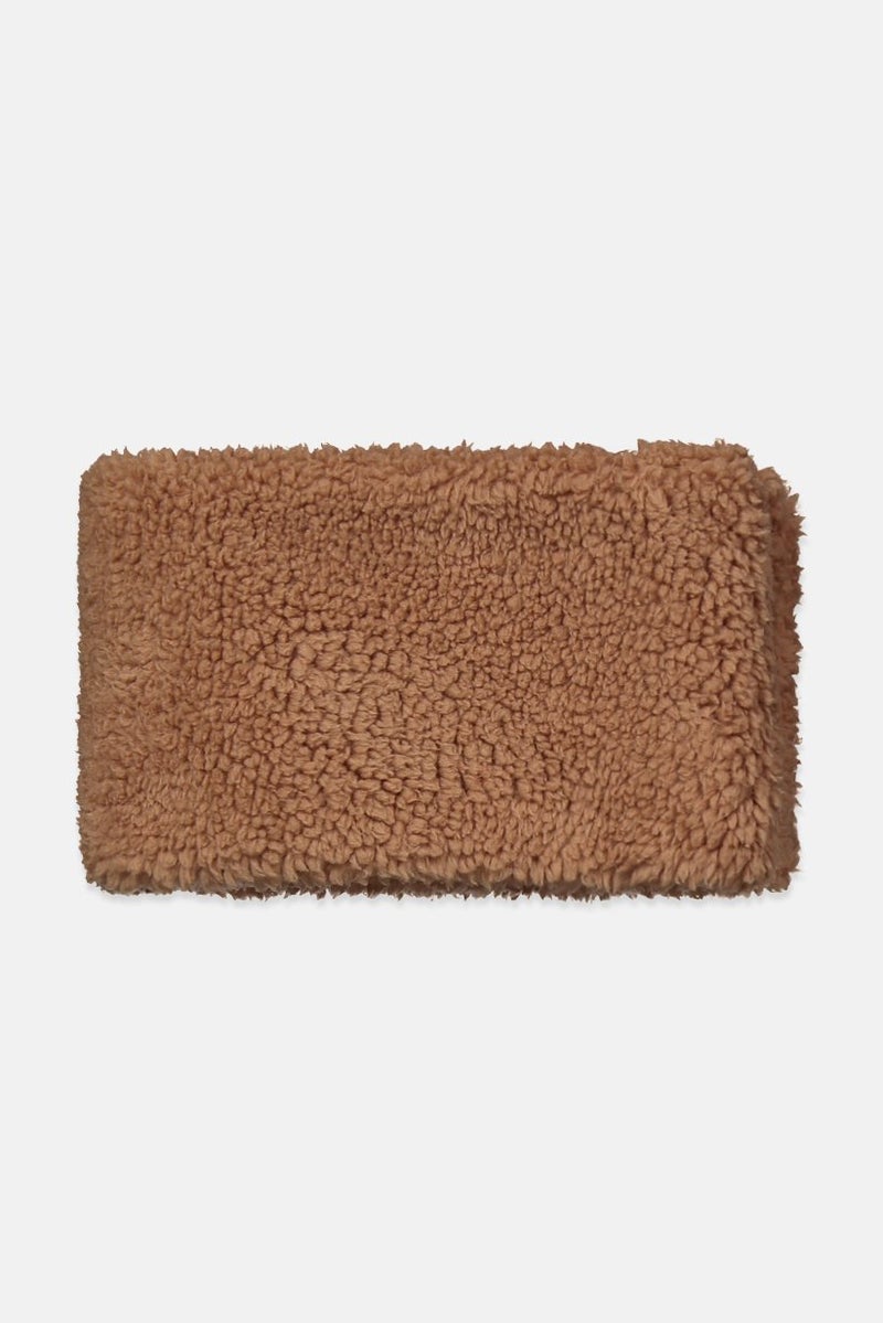 Reserved Women Textured Scarves 137 L x 21 W cm, Tan - Image 3