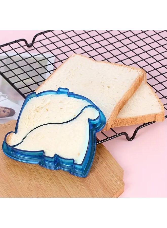 Dinosaur Bread Cutter Set With 6 Cute Dinosaur Designs Plastic Kitchen Gadget - Image 1
