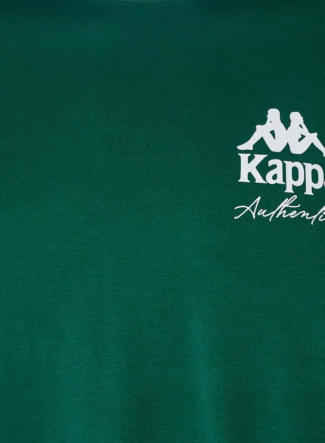 Kappa GREEN Kappa Men Logo Print T shirt for Men | Best Price UAE