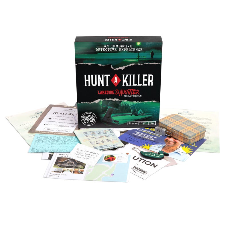 Hunt A Killer: Lakeside Slaughter â€“ Immersive Murder Mystery Game for Fans of Interactive Crime Solving, 90â€“120 Min Playtime, 1+ Players, Ages 14+ - Image 5