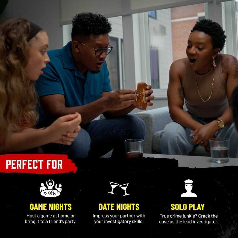Hunt A Killer: Lakeside Slaughter â€“ Immersive Murder Mystery Game for Fans of Interactive Crime Solving, 90â€“120 Min Playtime, 1+ Players, Ages 14+ - Image 3