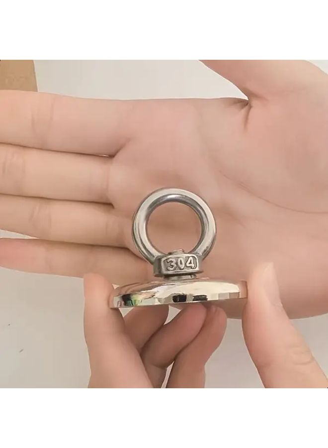 Heavy Duty Magnetic Salvage Kit 32mm Diameter 393 7 Inch Rope Metal Fishing Retrieval - Image 4