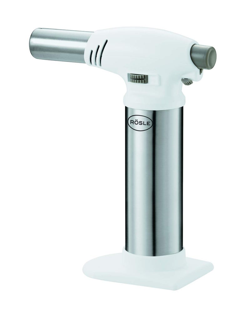 RÖSLE 12844 Crème Brulee Butane/Propane Adjustable Kitchen Cooking Torch 6.5 in. - Image 1
