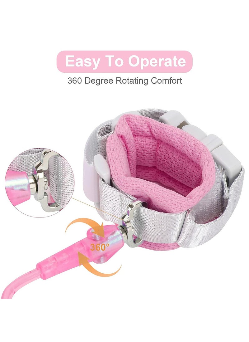 Generic Comfortable Breathable Toddler Anti Lost Wrist Link with Key Lock For Outdoor Activities Shopping Amusement Park Outdoor  - Image 4