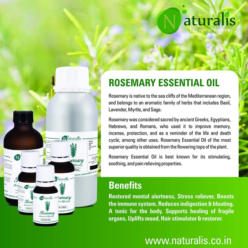 Naturalis Rosemary Essential Oil 30ml - Image 4
