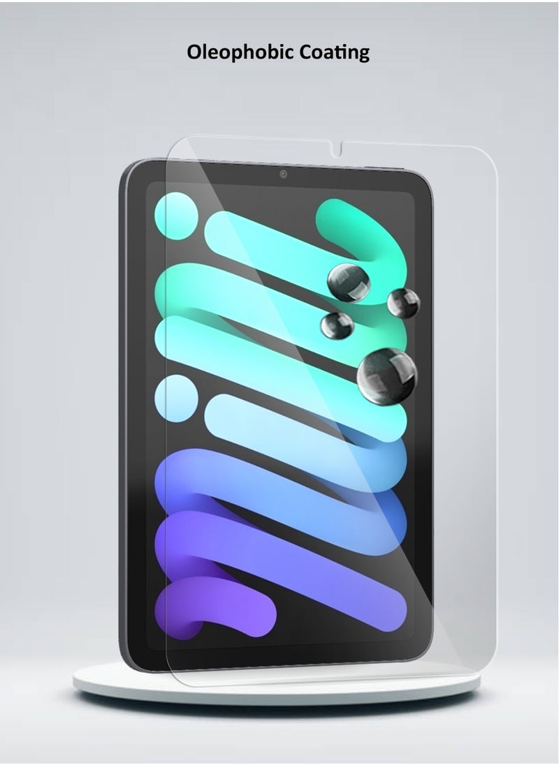Wtech - Premium Series Tempered Glass Screen Protector For Apple IPad Mini 6 2021 - Image 1