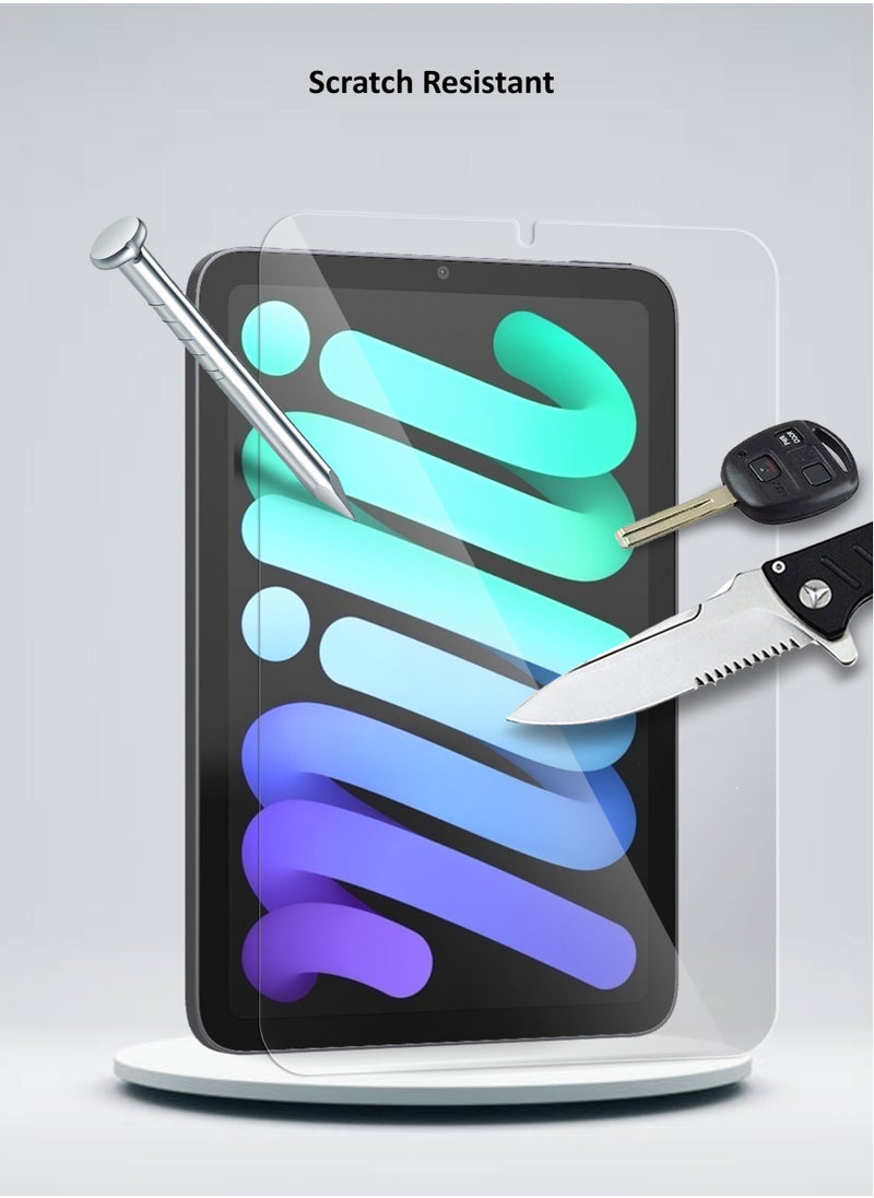 Wtech - Premium Series Tempered Glass Screen Protector For Apple IPad Mini 6 2021 - Image 1