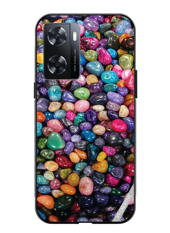 VR CREATIVE Protective Case Cover For OnePlus Nord N20 SE Pebbles Design Multicolour - Image 1