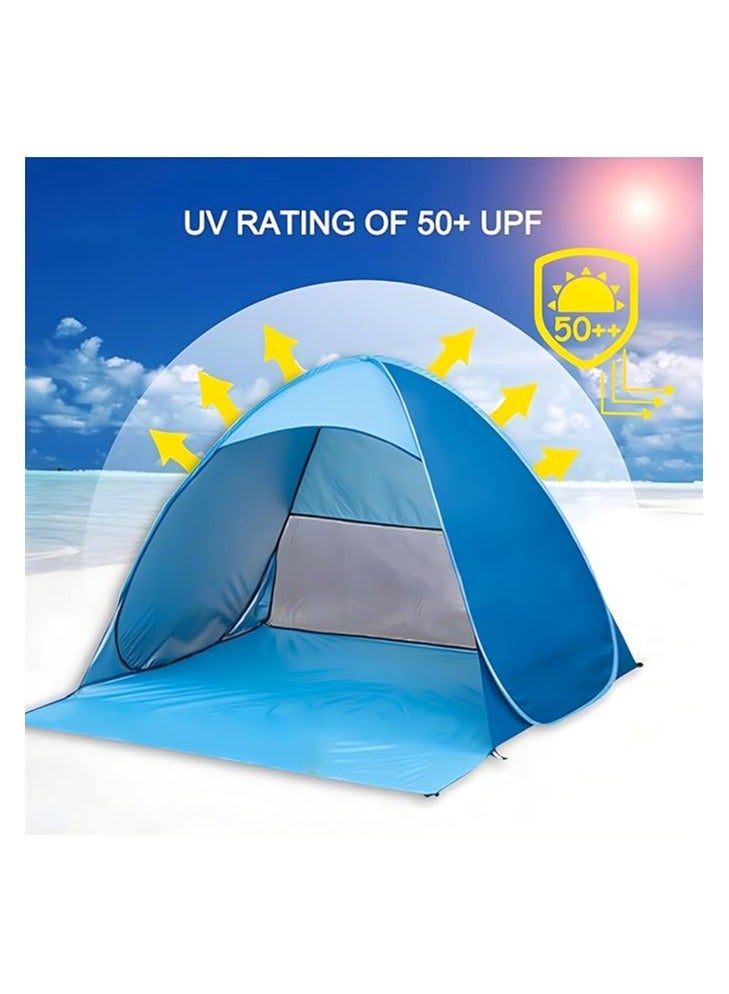 INFLUX Portable Outdoors Beach Tent Automatic Pop Up Anti UV Beach Tent - Image 5