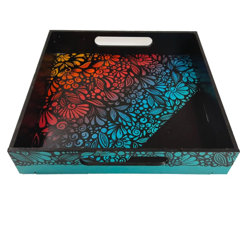 Penkraft Pen Mandala Advanced Art on a Serving Tray DIY kit Free Video Tutorial - Image 4