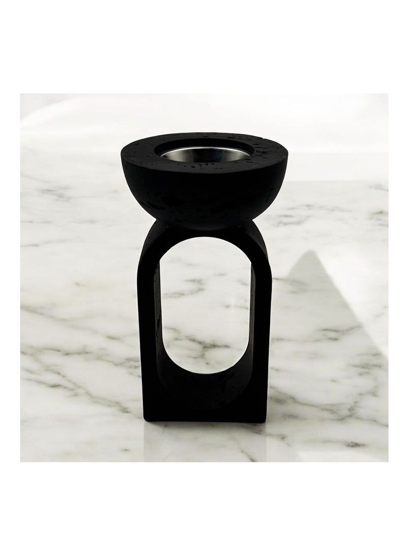 Luxury 3-piece black incense burner set - a touch of elegance and beauty in your home - Image 3