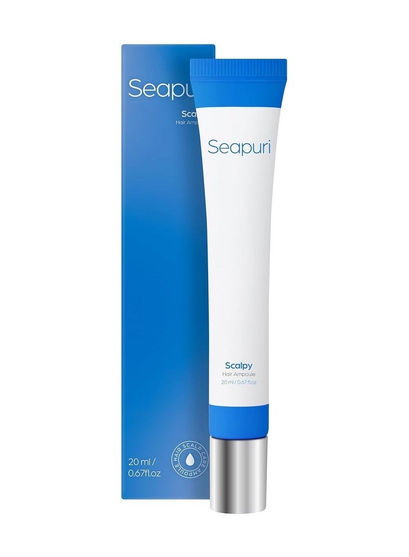 Seapuri Scalpy Hair Growth Serum for Hair Loss & Thinning | Scalp Massager Treatment w/Salicylic Acid, Menthol, Dexpanthenol | Non-Greasy, Lightweight | Exfoliate Dandruff ﻿ - Image 1