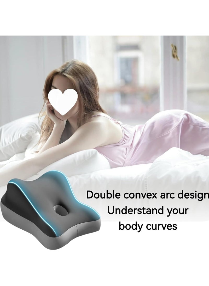 MOMENT Couples Butt Cushion for Pregnant Women Furniture Pillow Support Pillowcase Suitable for Home Use, Ideal for Sitting and Lying, Foam Pillow Modern and Simple Style - Image 3