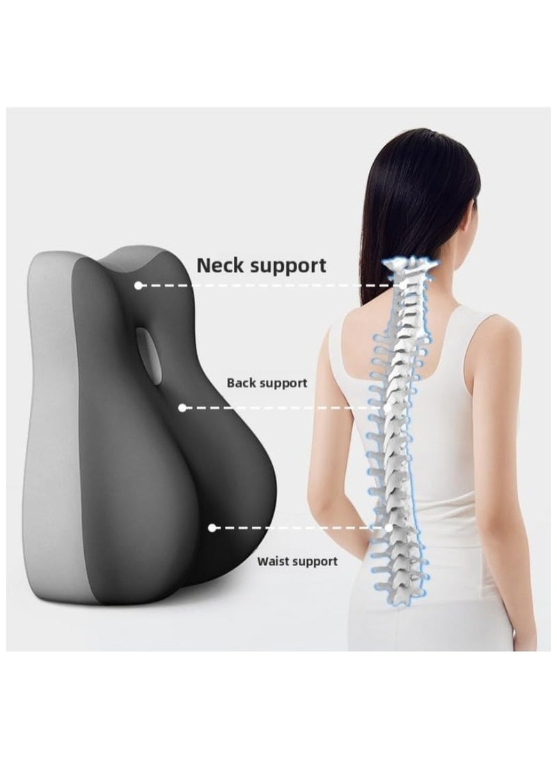 MOMENT Couples Butt Cushion for Pregnant Women Furniture Pillow Support Pillowcase Suitable for Home Use, Ideal for Sitting and Lying, Foam Pillow Modern and Simple Style - Image 4