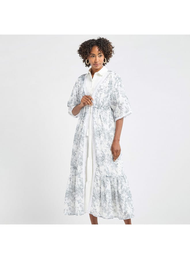 Splash FAV Floral Print Maxi Dress  - Image 1