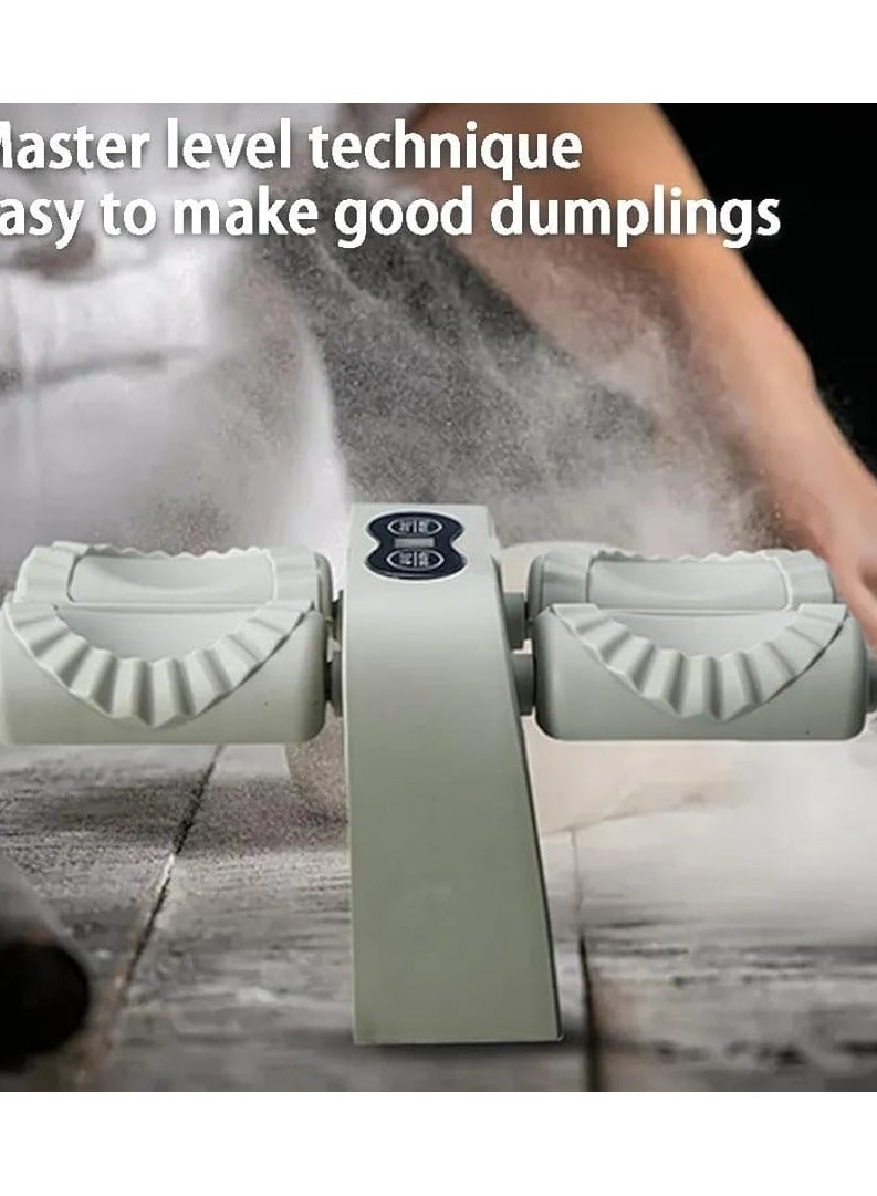 Dumpling Maker, Automatic Dumpling Maker Machine, Household Double Head Dumpling Press Machine, Electric Dumpling Maker, Household Dumpling Press Machine, 2 Modes Dumpling Making Tool - Image 4