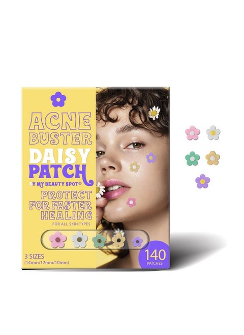 Pimple Patches Cute Acne Patches For Face (140 Patches) With Hydrocolloid Tea Tree Extra & Salicylic Acid Colorful Fun Designs Pimple Patches For Face Acne Spot Treatment