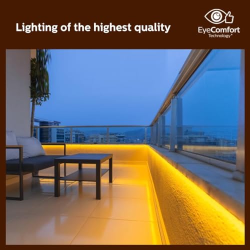 EcoLink 50 Meter Warm White LED Rope Light | For False Ceiling, Balcony, Diwali & Christmas | 120 LED/Meter Flexible Rope Light - Image 4
