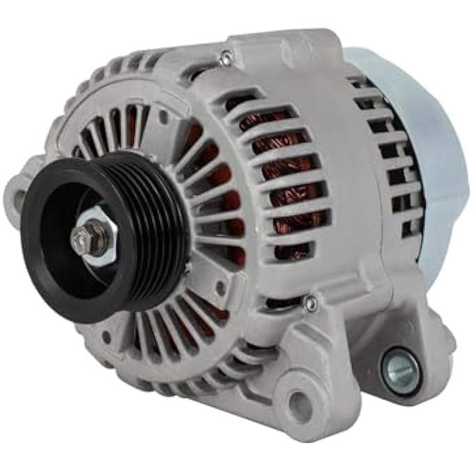ASAPE 11191 High Output Replacement New Alternator Fit for 2007 for Kia Sorento 3.8L 2006-2009 for Kia Sedona 3.8L 2008-2009 for Kia Sorento 3.3L 2006 for Hyundai Azera 3.8L - Image 1