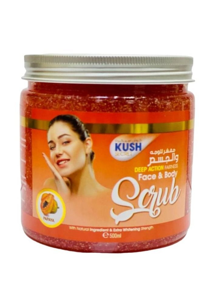 KUSH SECRET - Deep Action Facial Lightening Papaya 500 ml - Image 1