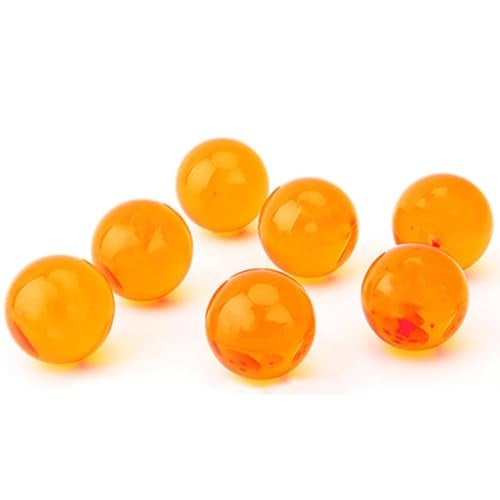 CYRAN UMIKAkitchen Crystal Balls 7 Stars 7pcs Anime 3.5cm Yellow Balls Gift Yellow - Image 2