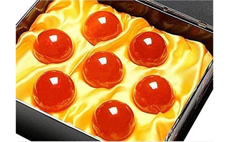 CYRAN UMIKAkitchen Crystal Balls 7 Stars 7pcs Anime 3.5cm Yellow Balls Gift Yellow - Image 3