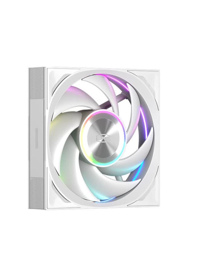 Pccooler Wing F7 X120r Argb Triple Pack White 12cm Reverse Blade Case Fans Wireless Modular Design Pwm Temperature Control Dual Ball Bearings - Image 4