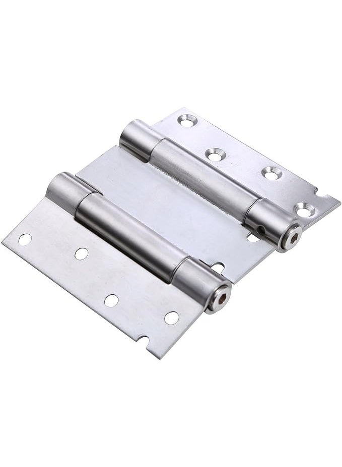 4 inch Stainless Steel Double Spring Door Freegate Hinge Two-Way Opening 180° (Pack of 2) - Image 4