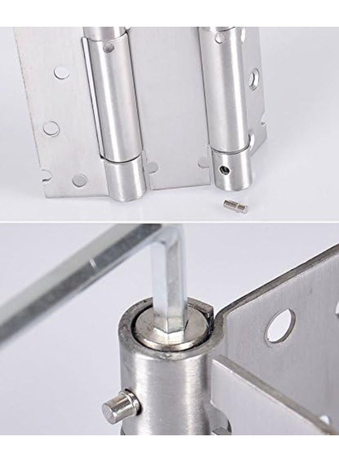 4 inch Stainless Steel Double Spring Door Freegate Hinge Two-Way Opening 180° (Pack of 2) - Image 3