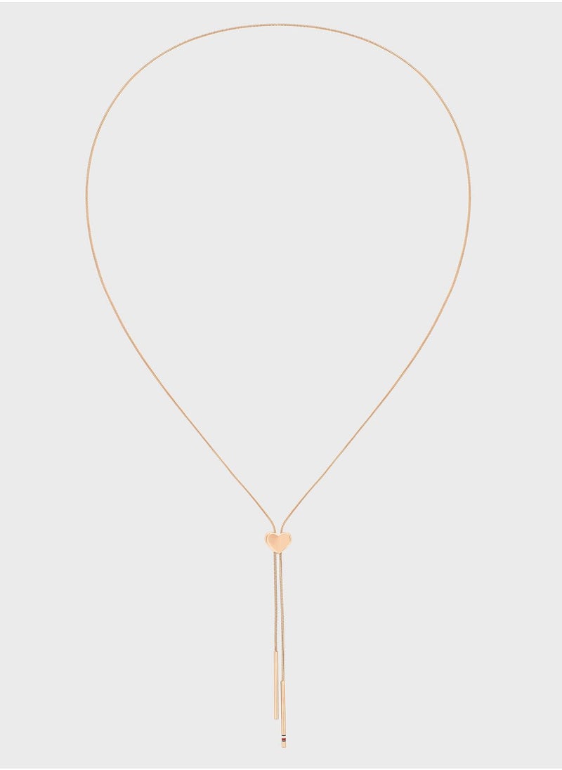 TOMMY HILFIGER - 2780292 Heart Adjustable Necklace - Image 1