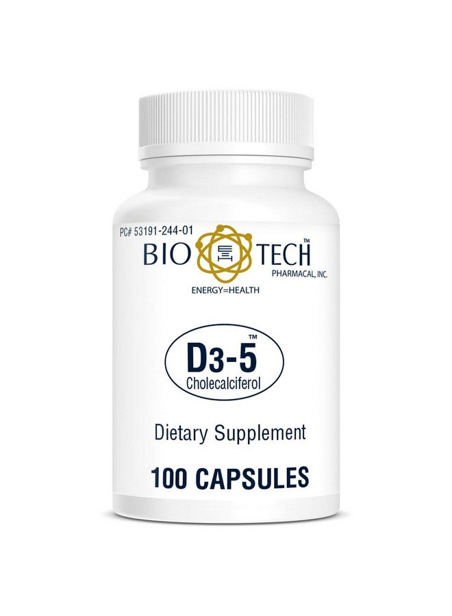 Bio-Tech Pharmacal D3-5 (5000 IU) Vitamin D3 (Cholecalciferol) - Image 2