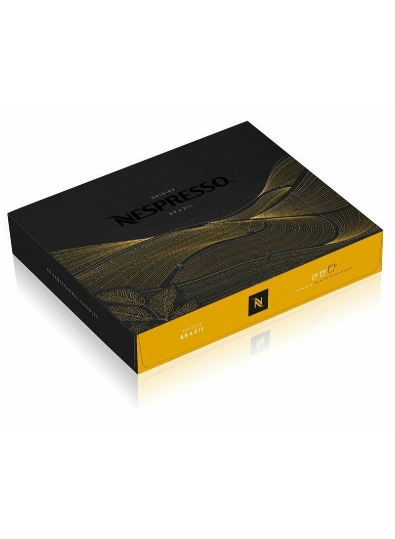Nespresso Professional Capsules (Brazil Organic) - 50 Capsules