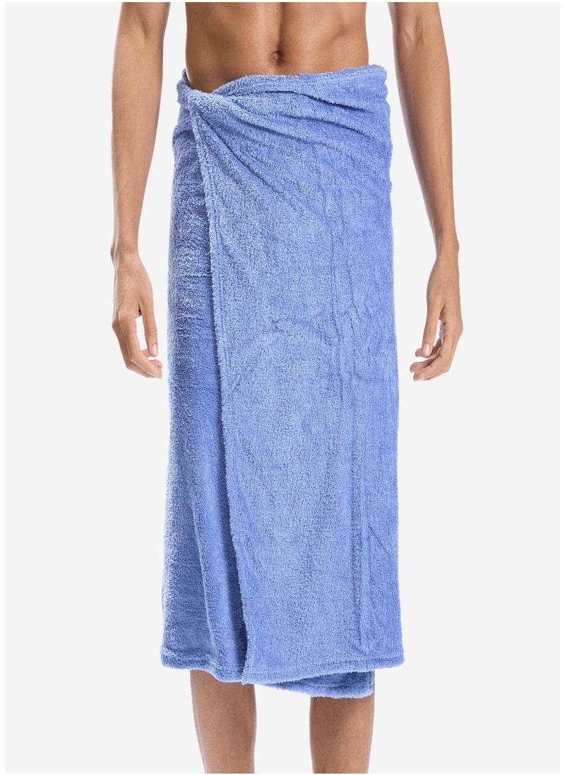 NABAIJI NABAIJI by DECATHLON, Ultra-Soft Microfibre Towel Size L 80 x 130 cm - Blue  - Image 3