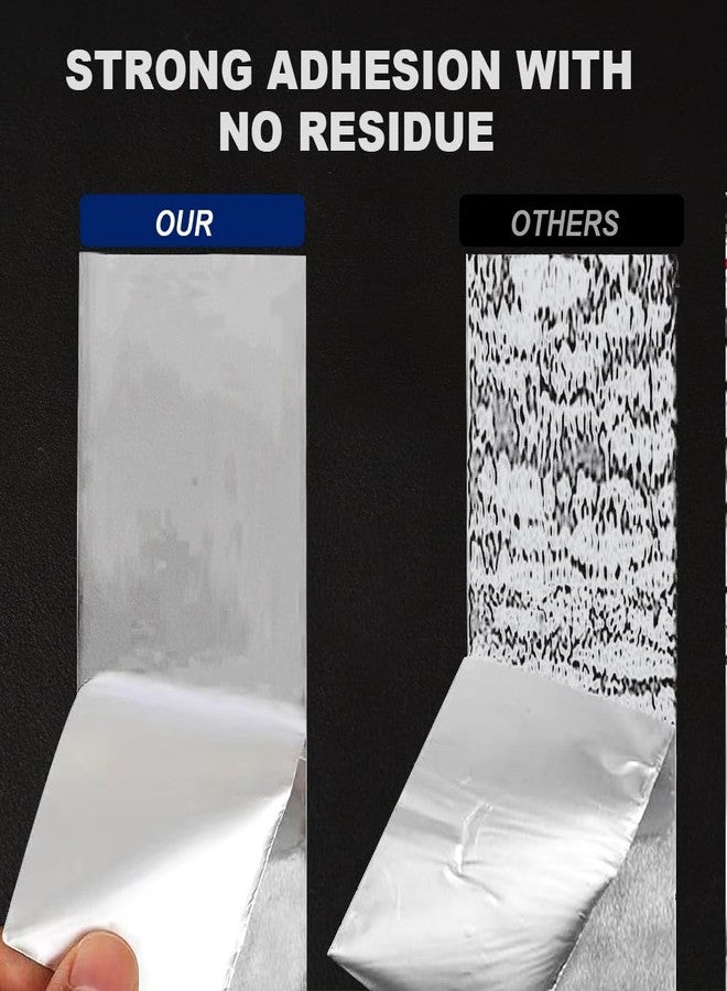 Cindy's Tape Aluminum Foil Duct Tape, 3.9 Mil Heavy Duty, 2 in x 22 yd for HVAC - Image 4