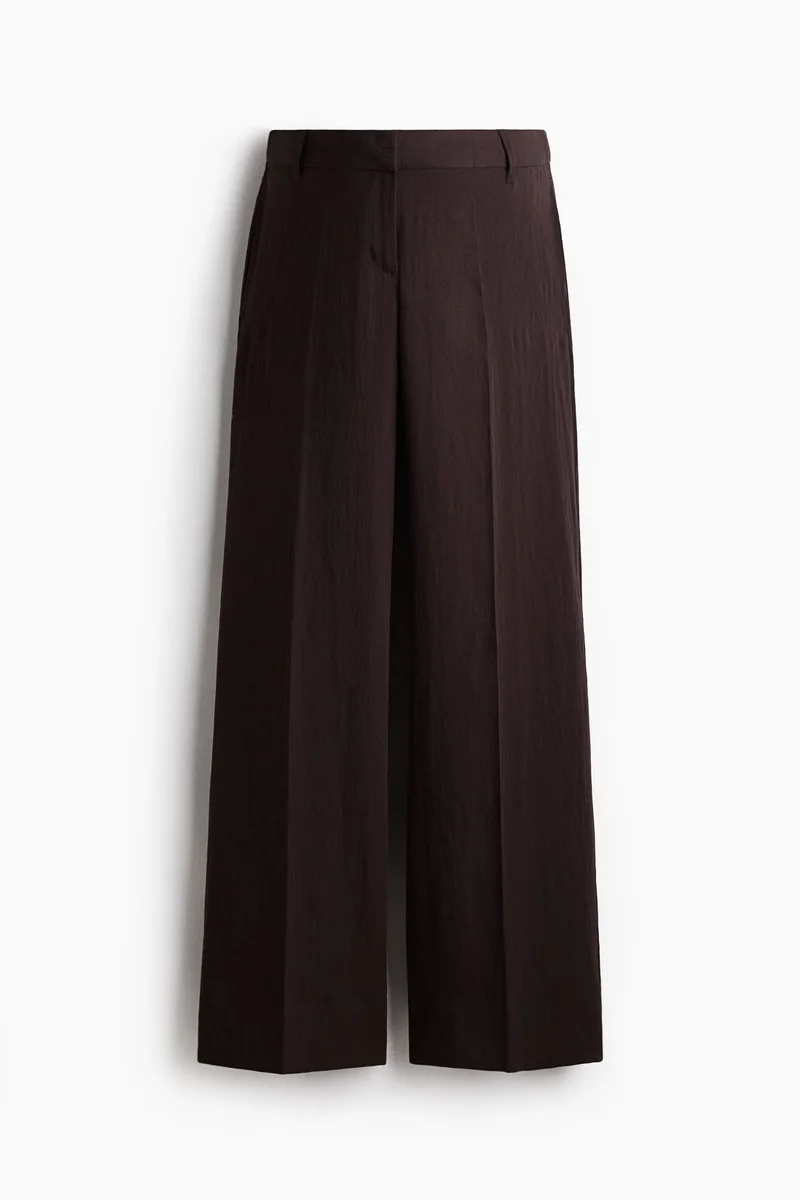 H&M  MAMA Wide tailored trousers for Women | Best Price UAE