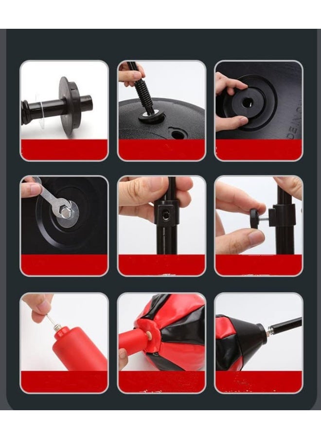 Generic Kids Free Standing Boxing Punching Ball with Adjustable Height – Flexible Punch Bag with Stable Base for Fitness, Coordination & Energy Release - Image 5