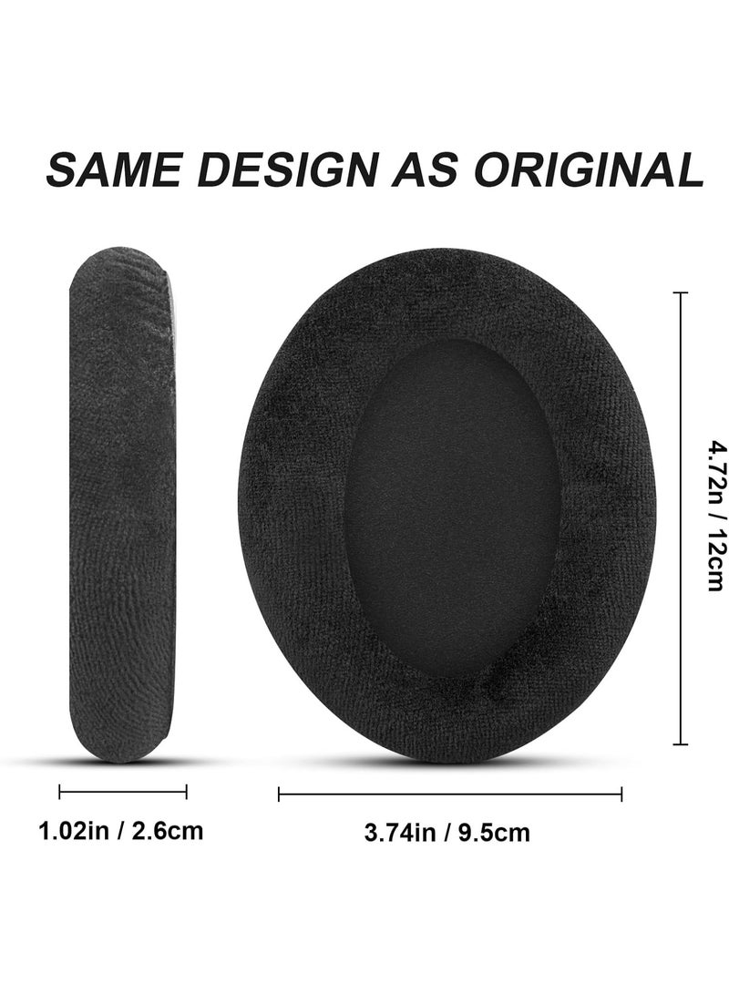 KISSUN Replacement Earpads for Sennheiser HD650/HD600/HD660S/HD545/HD525/HD535 Headphones, Ear Pads Cushions Also Compatiable with Massdrop X HD6XX/HD58X and HD580/HD565 Jubilee Headphones(Velour) - Image 3