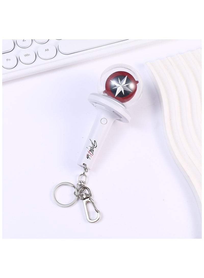 عام مفتاح التخزين في نسخة الضوء الثانية من Stray Kids، المنتج التمييزي SKZ، مصباح ضوئي قابل للضبط في اللون والسرعة لموسم الحفلات من هدايا محبي الفانز - Image 2