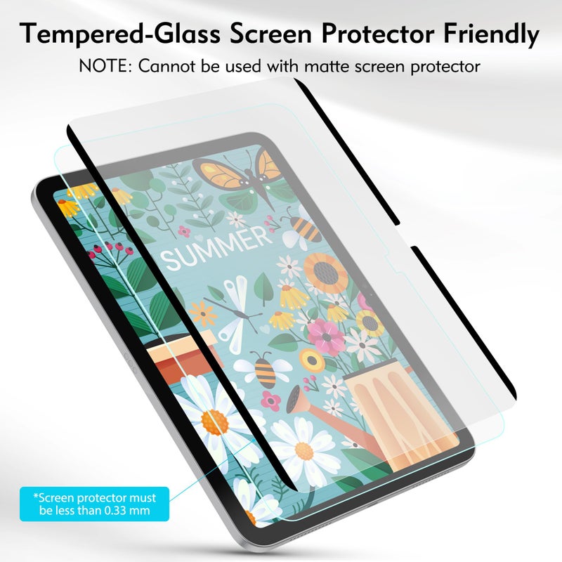 Xiron Magnetic Paper Screen Protector for iPad A16 11th 2025/10th Gen 2022(10.9-inch), Matte Detachable Anti-Glare Fingerprint Screen Protector, Write and Draw Like on Paper, Anti-Scratch Reusable - Image 3