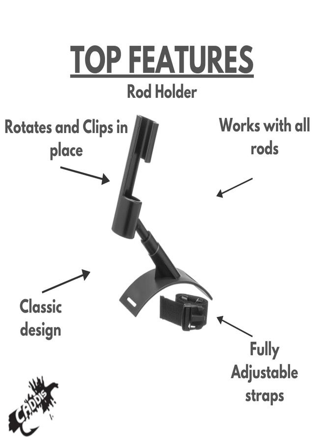 Caddis Sports 600093-SSI Caddis Rod Holder RH - multi, N/A - Image 4