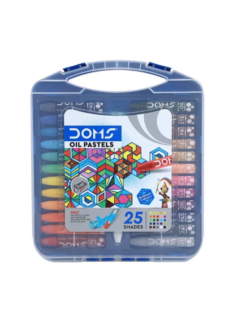 DOMS Oil Pastel Set 25 & 50 Shades - Image 1