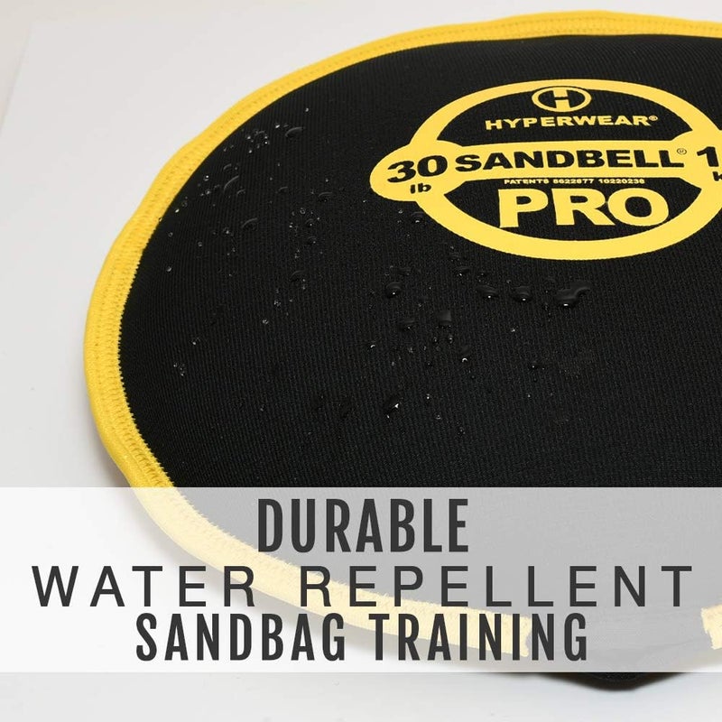 Hyperwear SandBell® PRO – Premium Soft Sandbag Weight for Functional Strength, HIIT & Slam Training (2–50 lb) - Image 5