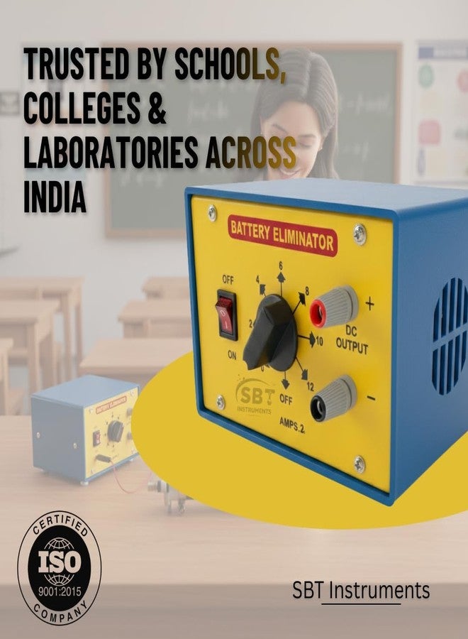 SBT Instruments Light and Optics Class Demo Kit | 12 Acrylic Lenses, Ray Box with 5, 3 & 1 Light Beam configration, Practice Sheets | Perfect for Class 9-12 Physics Experiments & Learning - Image 3