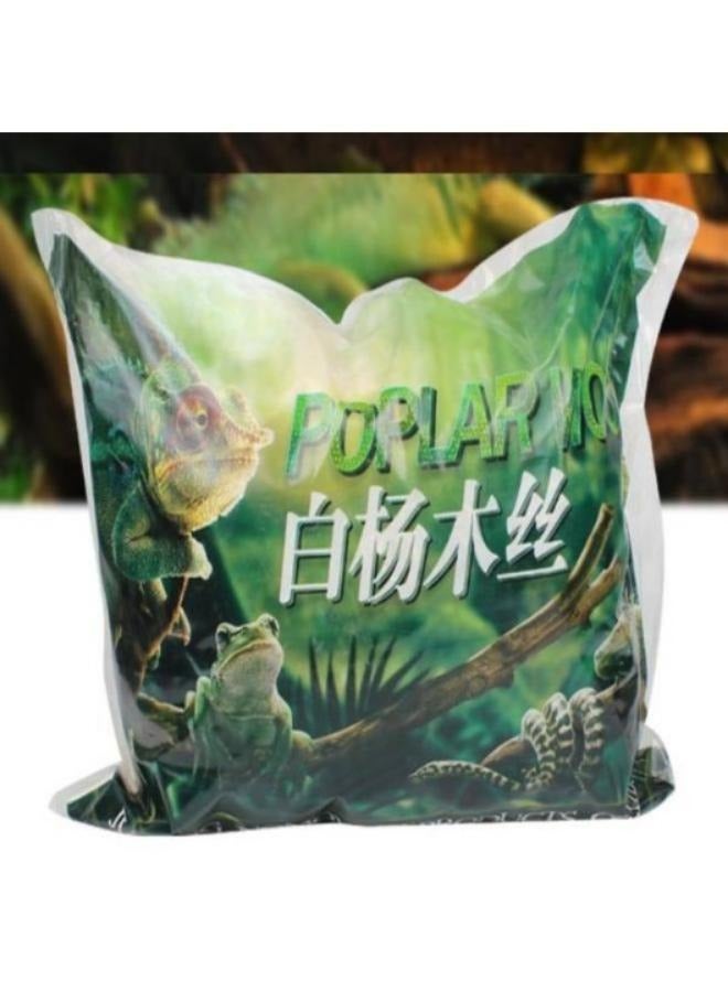 NomoyPet aفرش نومويبيت للزواحف من صوف خشب الأسبن NC-08 - ركيزة مناسبة لأحواض الزواحف والثعابين - 400 غرام - Image 1