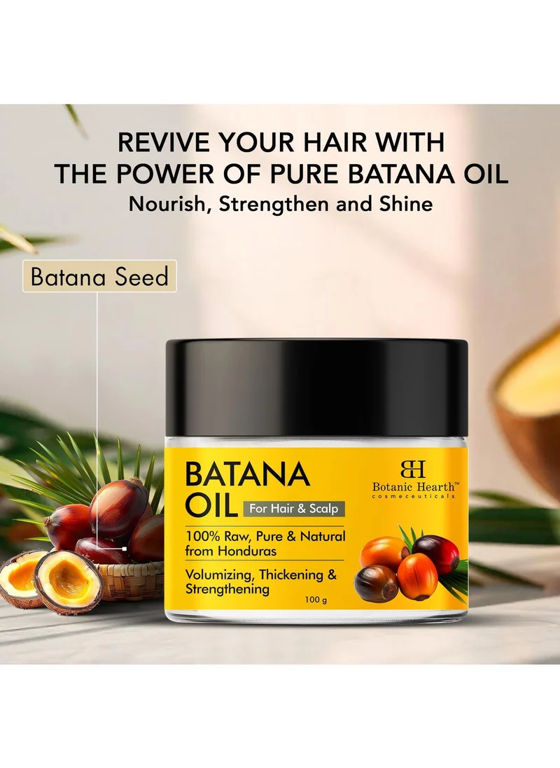 Botanic Hearth Botanic Hearth Batana Oil - Butter 100 ml - Deeply Nourishing & Revitalizing Hair & Skin Care