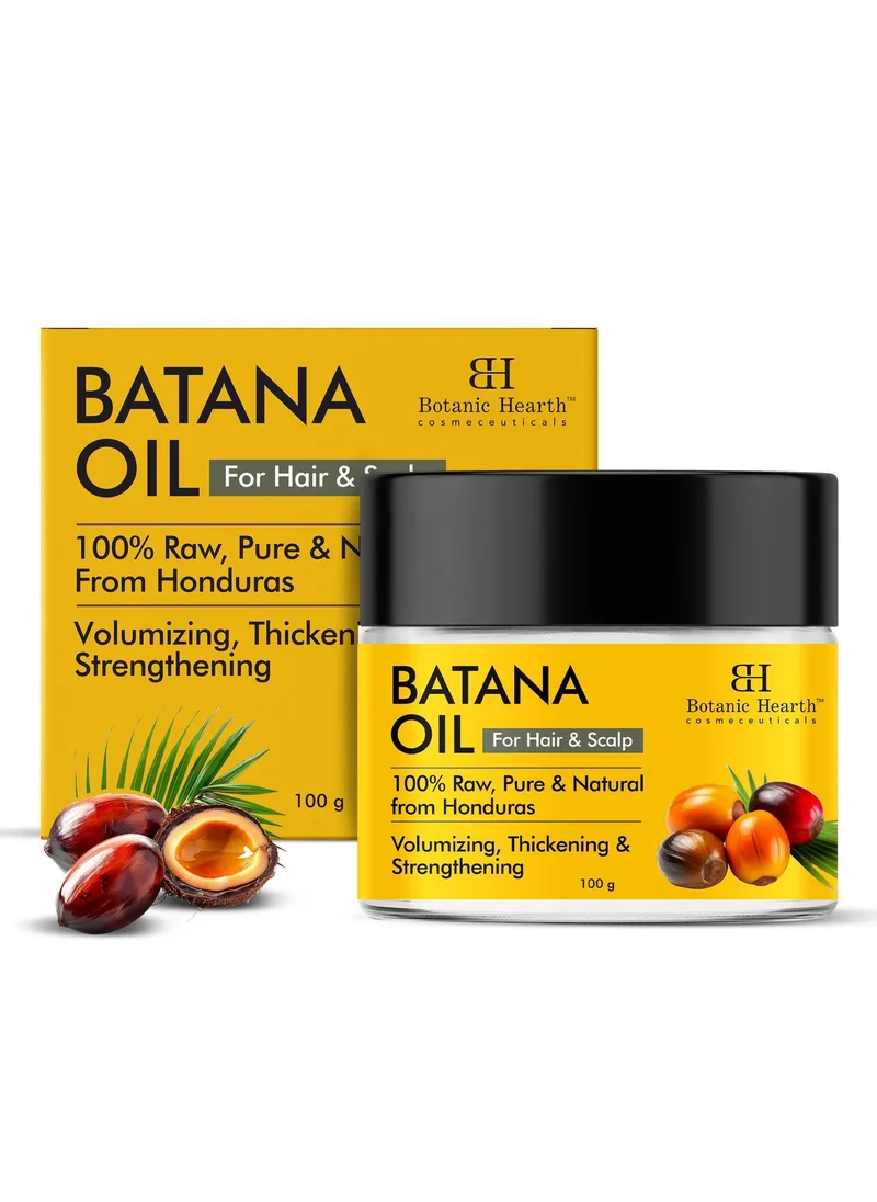 Botanic Hearth Botanic Hearth Batana Oil - Butter 100 ml - Deeply Nourishing & Revitalizing Hair & Skin Care
