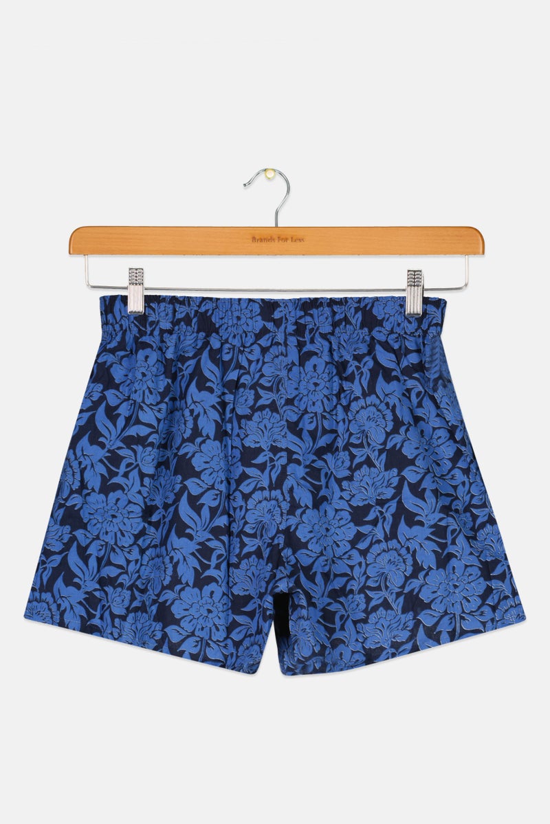 GAP Men Floral Print Boxer, Blue - Image 2