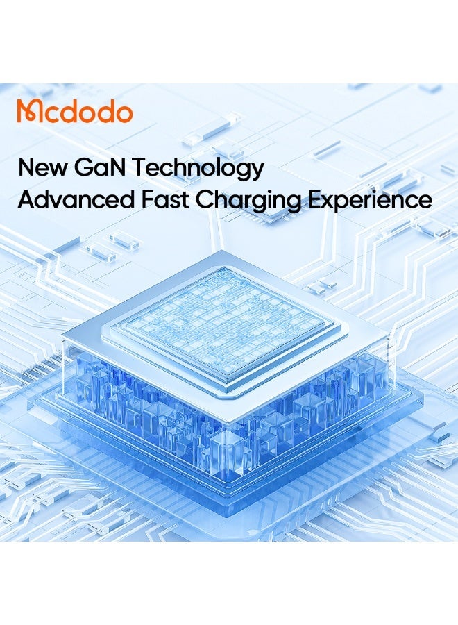 Mcdodo Charger 4610 6in1 GAN 70W Lightning Protection Power Strip (Eu Plug) - Image 4